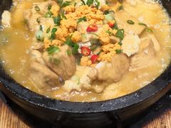 石锅海胆豆腐-日月昇海鲜码头(开发区五彩城店)