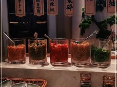 自助调料区-百春原湖南牛肉粉(百联世纪店)