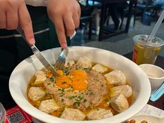 咸蛋黄肉沫臭豆腐-永安鱼庄·镇江菜(东吴路店)