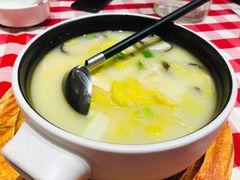 鸡汤小白菜炖豆腐-西贝(上海我格广场店)