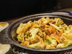 砂煲有机菜花-遇见长安之高山流水(李家村万达店)