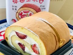 草莓生乳卷-甜星Star面包生日蛋糕(北坦店)