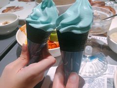 薄荷冰激淋-小大董·烤鸭(观景餐厅·南京西路店)