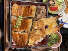 天妇罗鳗鱼肥牛饭-玄白·炭烤活鳗(上海首店)