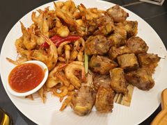 春卷炸虾双拼-阿静美食