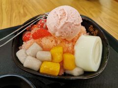 芋见草莓冰沙-鲜芋仙(时尚天河店)