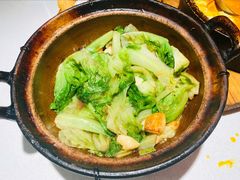 虾酱啫唐生菜-煲煲好(朝阳门店)