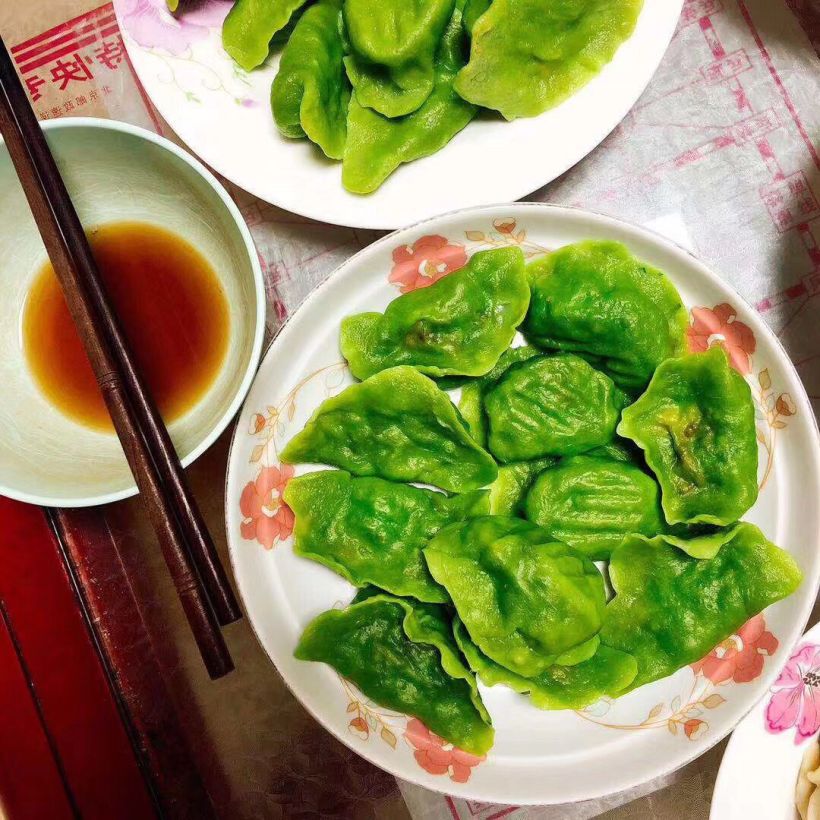 绿色饺子-只看该作者-美食厨房diy-大众点评社区
