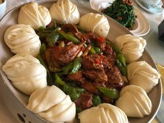 青椒鸡沾卷子-鑫巴蜀小镇 · 水煮鱼专研店(玉桥店)