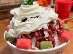 白雪红豆冰沙汤团-后火锅(南京东路总店)