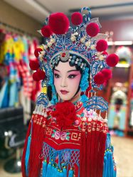 -胭脂猫京剧摄影