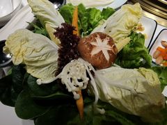 蔬菜拼盘-领鲜天下·焗海鲜·花胶鸡(天目里店)