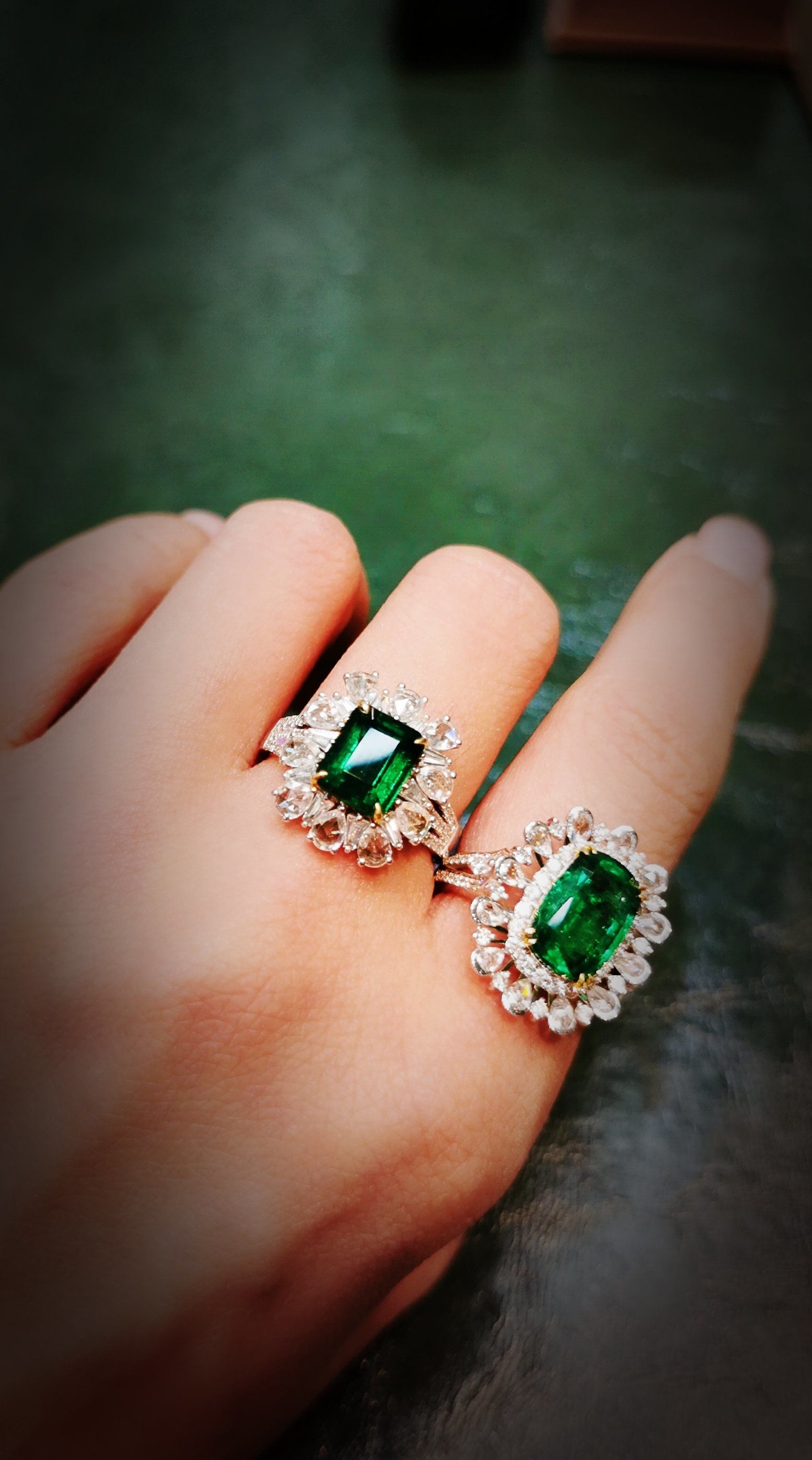 高等级沃顿绿祖母绿