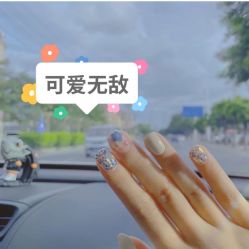 -孔雀手美甲美睫护理