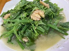 炒竹叶菜-五彩雪域藏餐馆