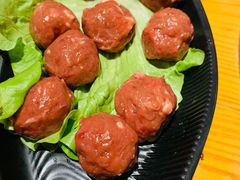 手工牛肉丸-牛品福潮汕牛肉火锅(旺庄店)
