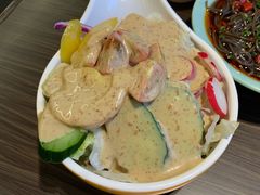 蔬菜沙拉-胖哥俩肉蟹煲(悦荟广场店)