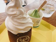 茉莉花冰淇淋-茶是一枝花泡茶店