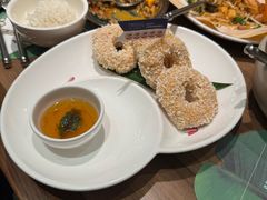 炸虾饼配泰国梅子酱-帕蓝·暹罗料理(大学路店)