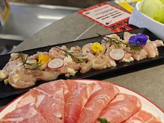 蒜香鸡腿肉-生活如沸·顺德水牛奶火锅(大学路店)