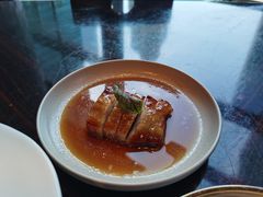 碳烤猪颈肉-新天世纪中餐厅