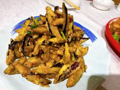 风味茄子-大眼锅贴水饺(河东店)