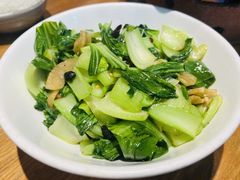 油渣炒四季青菜-望湘园·湖南菜(大宁店)