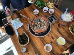 腊排骨土鸡火锅-阿婆情腊排骨火锅(金虹路店)