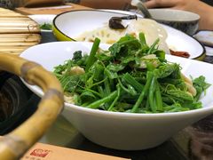 龙须菜拌桃仁-双城乡铁锅炖羊肉(莱安逸境店)