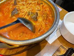 泡菜拉面-老炉家木炭烤肉(长江国际店)