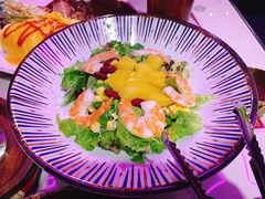 蜜桃大虾沙拉-龙记·香港茶餐厅(海上世界店)