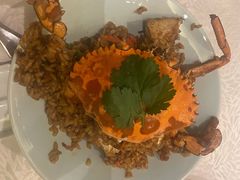 松茸腊味香米蟹-杭州西湖柳莺里酒店·闻莺厅