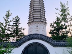 -舍利塔滩地公园-无垢净光舍利塔