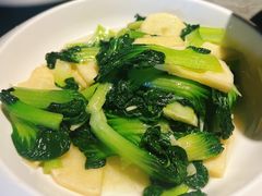 塌菜炒冬笋-佬太公海鸭·海鲜大排档(上海总店)