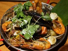 手抓海鲜黄咖喱味-仓库南洋海鲜小排档(柳河路店)