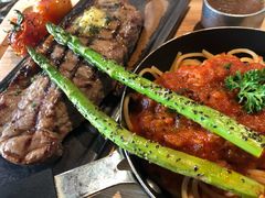 牛排意面套餐-Lets burger非常汉堡·环球风味(蓝色港湾店)