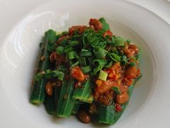 水豆豉拌秋葵-周三的情书花园餐厅(江北店)