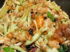 小炒青梗菜花-董家大院·京味家常菜(朝丰家园店)
