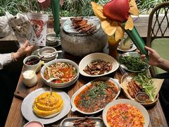 -拾光与烟火丨炭火串烧·自贡小活鲜(西村大院店)