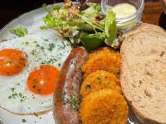 巴黎火腿鸡蛋芝士蘑菇可丽饼-RAC BAR(安福路店)