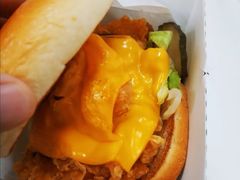 肯德基避风塘大虾鸡腿双层堡-肯德基(学院路店)