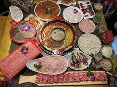 牛油红锅-蜀辣居鲜货老火锅(红牌楼店)