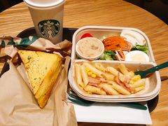 烤法式火腿鸡蛋三明治-星巴克(汾阳路店)