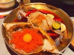 -草家酱蟹炭火烤肉店(珲春南路一店)