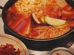 部队年糕火锅-七八冷面·延边朝鲜族美食(欢乐谷店)