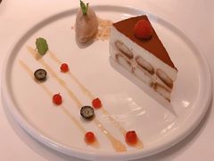 传统提拉米苏配咖啡冰霜-燃扒房Steakhouse(皇庭店)