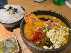 虾汤海鲜芝士焗豆腐锅-沼津港精致料理·寿喜烧·烧鸟(青浦宝龙广场日料榜单店)