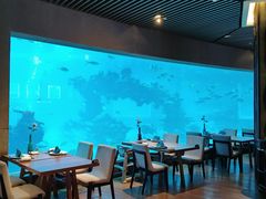 -海棠湾洲际-涛·海底餐厅·美人鱼·自助餐·海底隧道