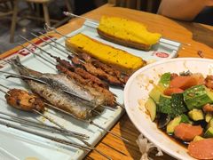 -天盛海鲜烧烤大排档·本地小海鲜·牟平腿穗子(幸福店)