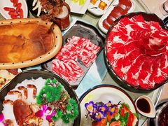 -海上明月海鲜火锅 鲜切牛肉